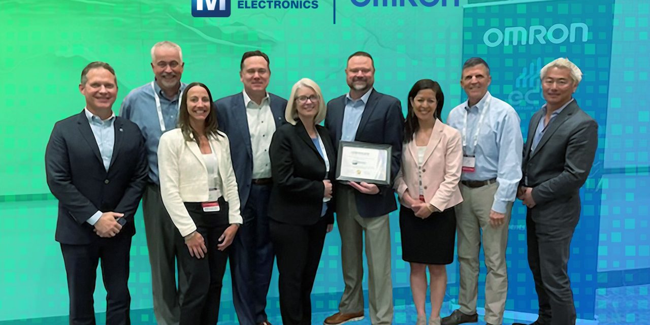 Mouser Electronics Awarded Fourth Consecutive Year for Outstanding Results in E-Commerce Distribution by Omron