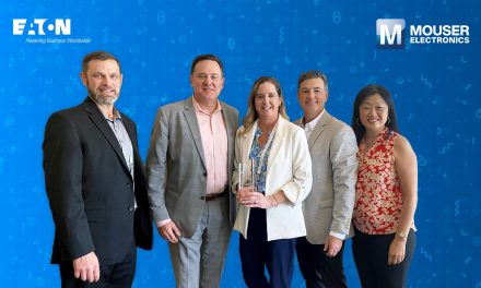 Mouser Receives the Electronics Division Distributor Partnership Award from Eaton