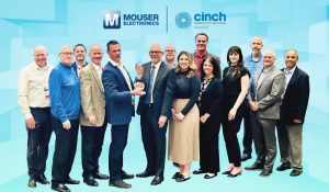 MR602ACinchConnectivityAward The Latest News from Mouser Electronics