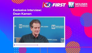 MR606ADeanKamenInterview Mouser Electronics Presents Exclusive Video Interview with Inventor Dean Kamen, Founder of FIRST