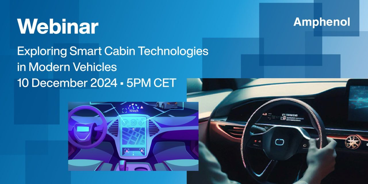Mouser Electronics and Amphenol Host Roundtable Discussion on Smart Cabin Technologies in Modern Vehicles