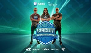MR642ACircuitShowdown Mouser Electronics Unveils Dynamic New Circuit Showdown Competition Featuring Engineering Students in a Design Standoff