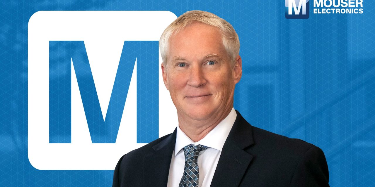 Mouser Electronics Welcomes Eric Wendt as Vice President of Supplier Management for Passives and Industrial Automation