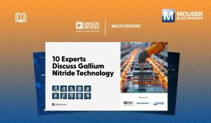 MR657AAnalogBournsGaNeBook Explore the Benefits of GaN-Based Power Electronics in the New eBook from Mouser Electronics, Analog Devices, and Bourns