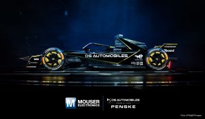 MR659AFormulaEDSPENSKES11 Mouser Electronics Announces Partnership with DS PENSKE for Formula E Season 11 with Debut in Brazil