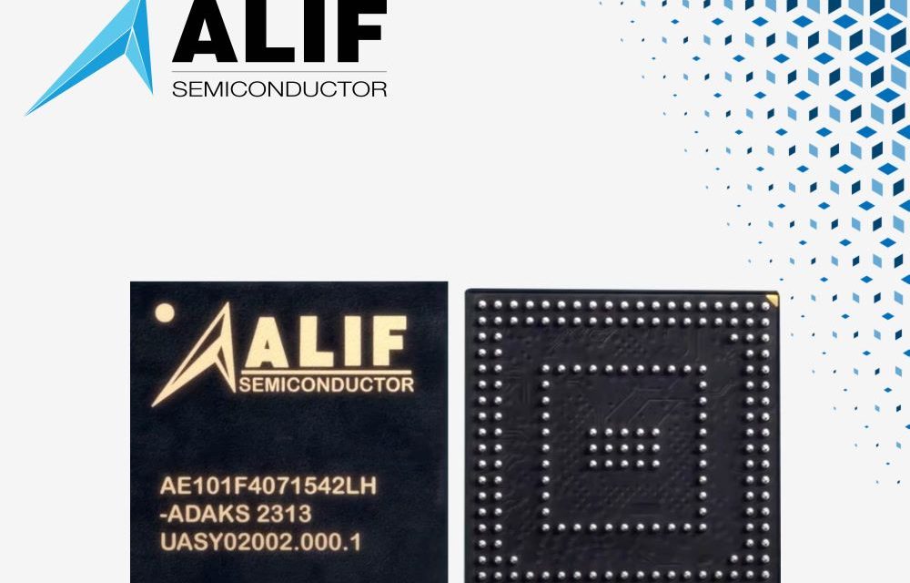 Mouser Delivers New Alif Semiconductor Ensemble Microcontrollers and Processors for IoT, ML and AI Applications