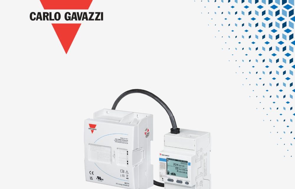 Mouser is now stocking Carlo Gavazzi DCM1 DC Energy Meters for Accurate Monitoring in Fast EV Chargers