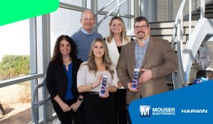 MR715AHarwinAmericasDistributorAward Mouser was Honored with 2024 Global and Americas Distributor of the Year Awards from Harwin