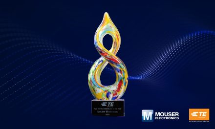 Mouser Electronics named global high service distributor of the year by TE Connectivity for eleventh year