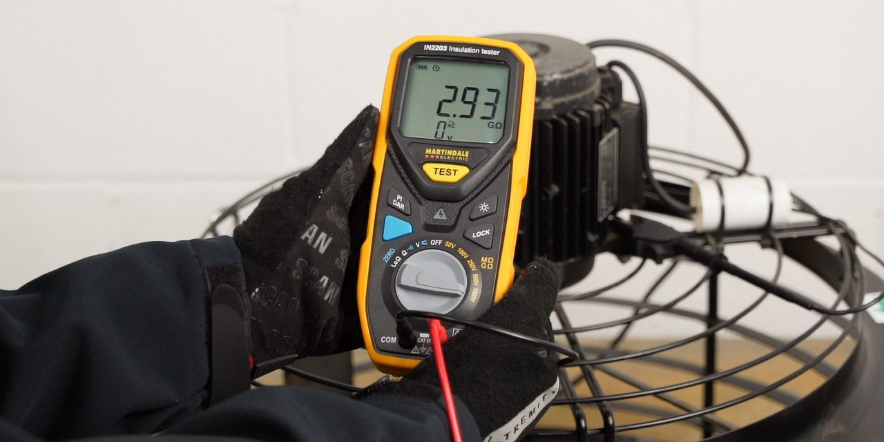 All-in-one advanced insulation tester from Martindale