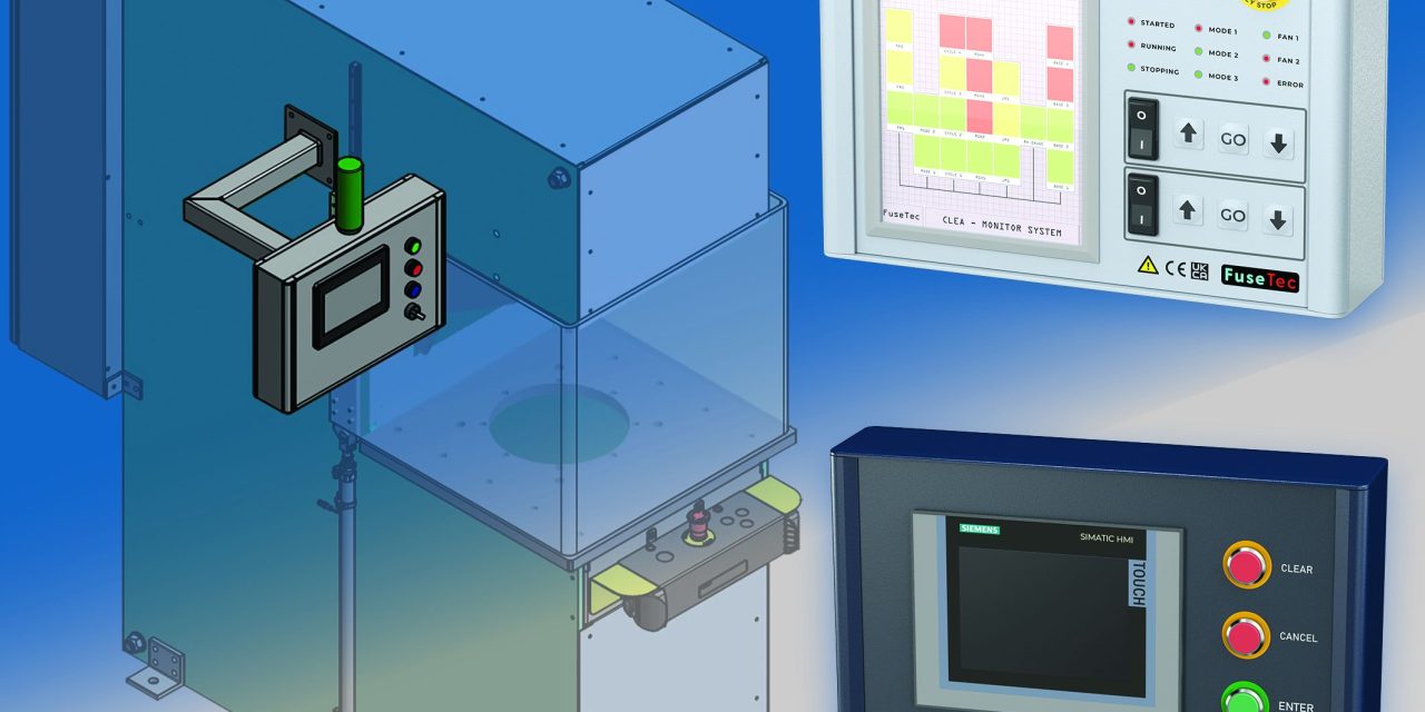 Customised TECHNOMET-CONTROL VESA-Mount Enclosures For HMI Electronics