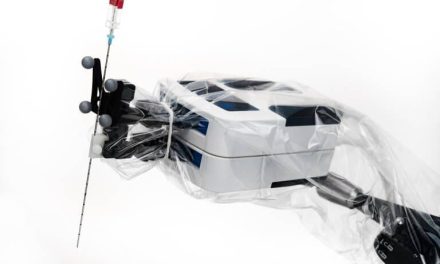 The battery powered motorized positioning arm from Interventional Systems