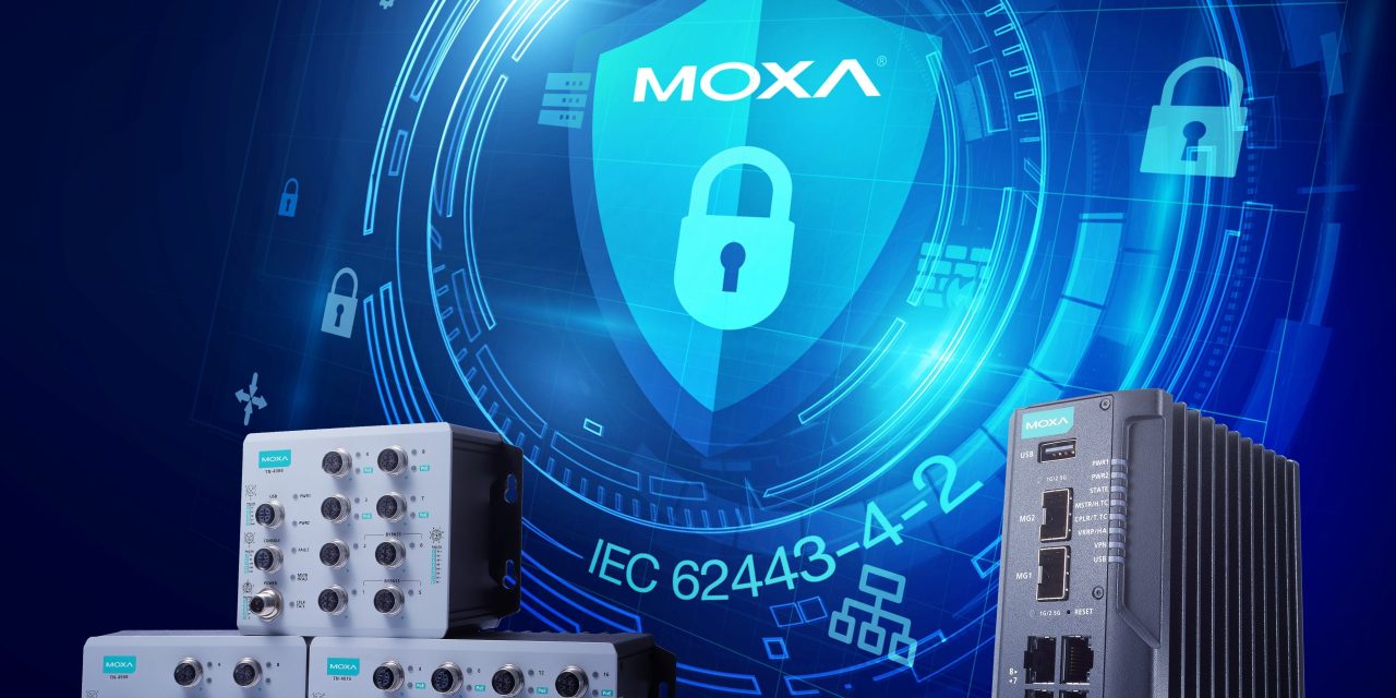 Moxa Achieves World’s First IEC 62443-4-2 Certification for Industrial Secure Routers