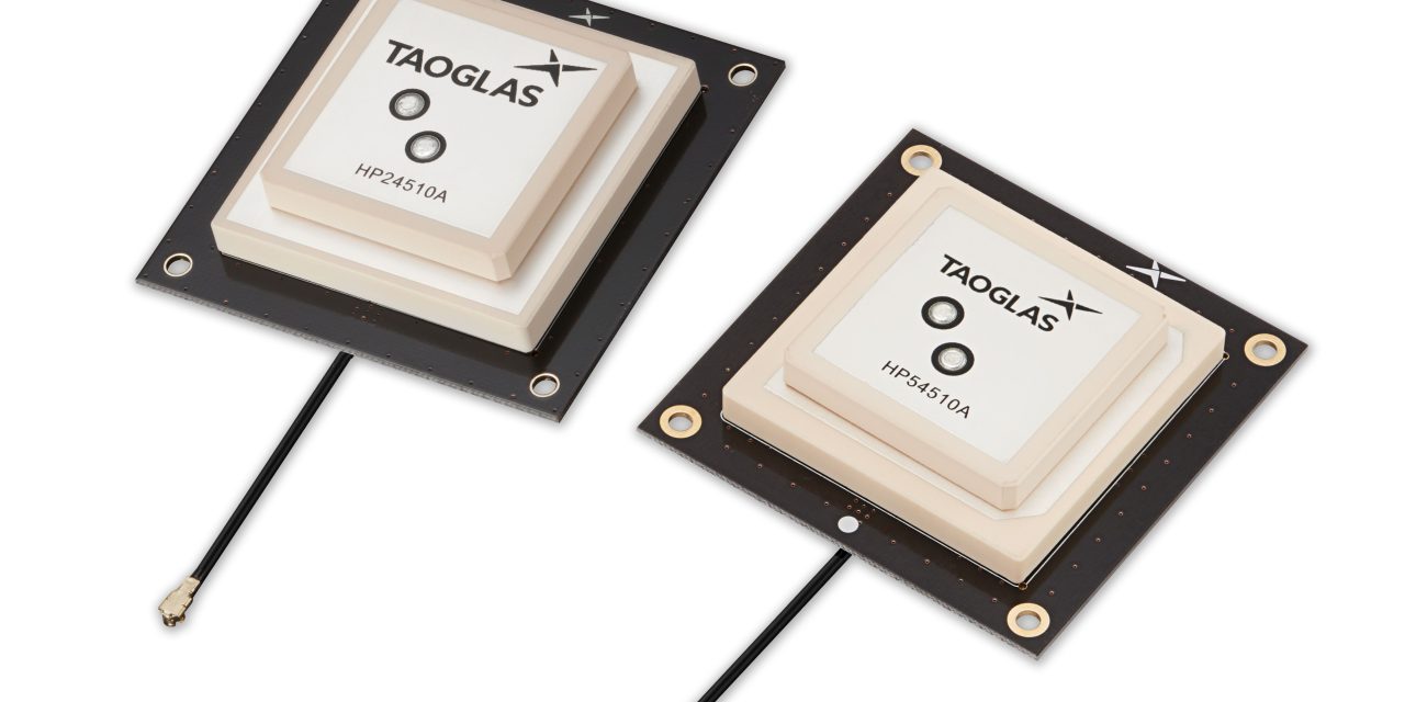 Taoglas Unveils Multi-band GPS/GNSS Antennas for Centimeter-Level Positioning Accuracy