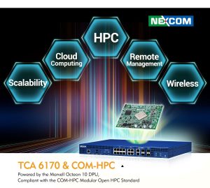 NEXCOM SD WAN Appliance TCA6170 1 NEXCOM Launches TCA 6710 1U Rackmount Powered by Arm-Based COM-HPC Module