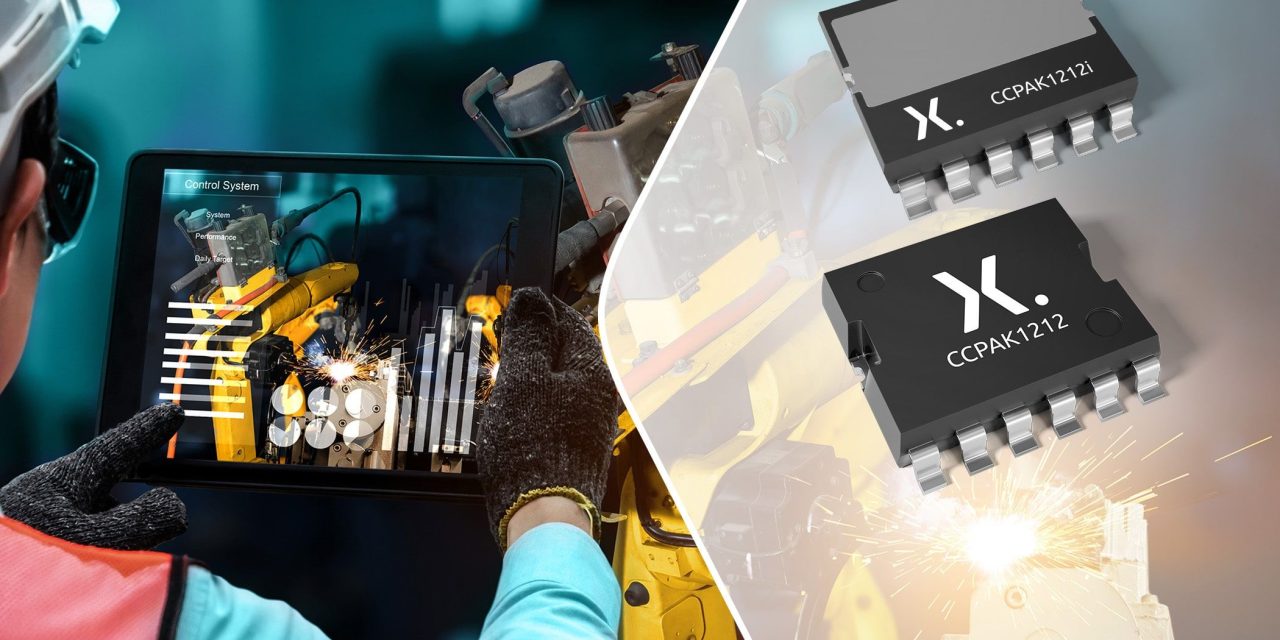Nexperia now offers GaN FETs in compact SMD packaging CCPAK for industrial and renewable energy applications
