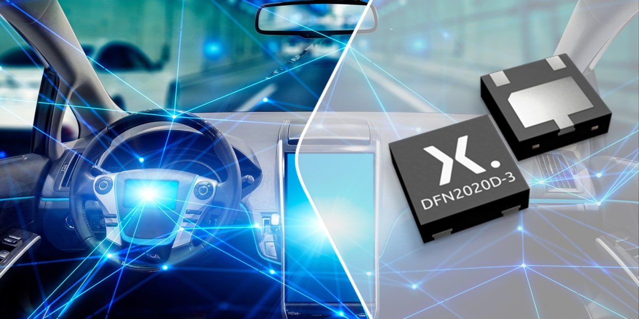 Nexperia to offer popular power BJTs in space and energy efficient DFN2020D-3