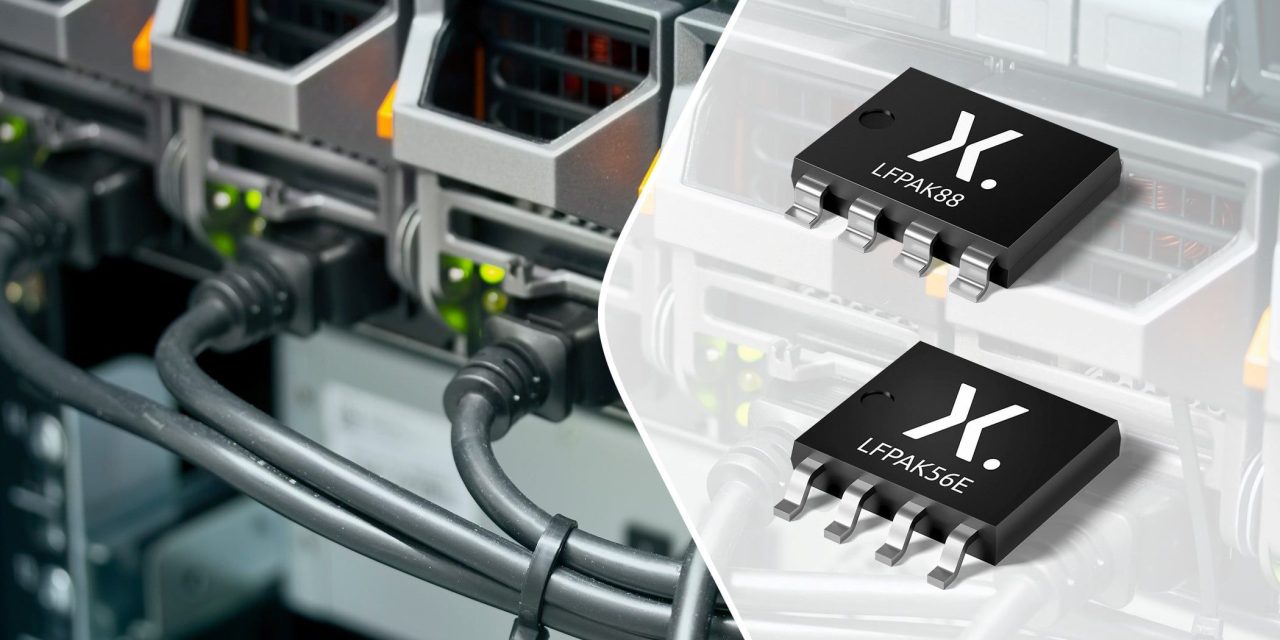 Extended NextPower 80/100V MOSFET portfolio from Nexperia offers increased design flexibility