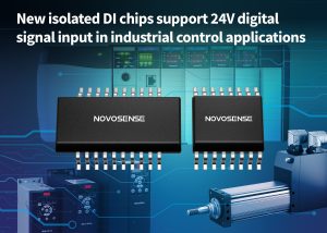 NOVOPR002 ALT HR Isolated Digital Input Chips Offer Simplified, Flexible Configuration in Industrial Applications