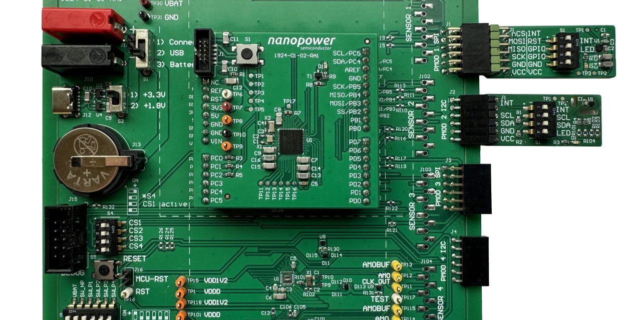 Promise of up to 90% energy savings set to be realized as  Nanopower starts shipping evaluation kits for nPZero power-saving IC