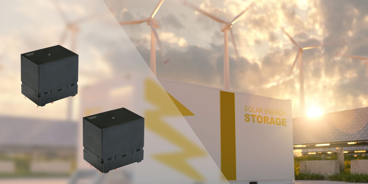 OMRON high-current DC relays deliver efficient, space-saving isolation for utility storage and charging infrastructure