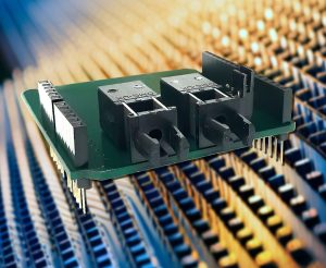 OMC Fibre Optic Shield Arduino shield simplifies use of fibre-optic datalink in MPU designs