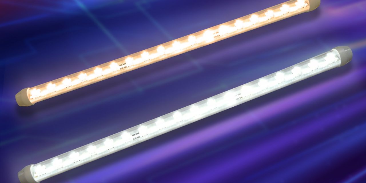 Ultrabright, low power-consumption LED lighting strips  designed for industrial applications