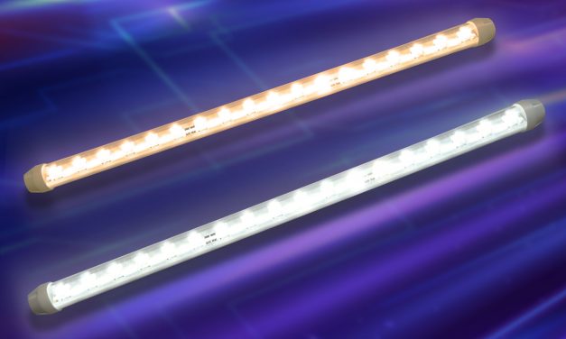 Ultrabright, low power-consumption LED lighting strips  designed for industrial applications