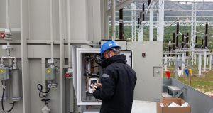 OPT100 installation 1 Monitoring transformers to guard against the impact of solar flares