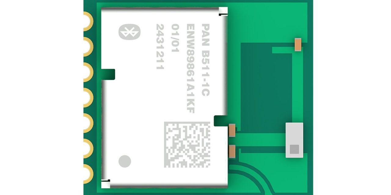New Bluetooth module from Panasonic Industry offers great performance while minimising current consumption