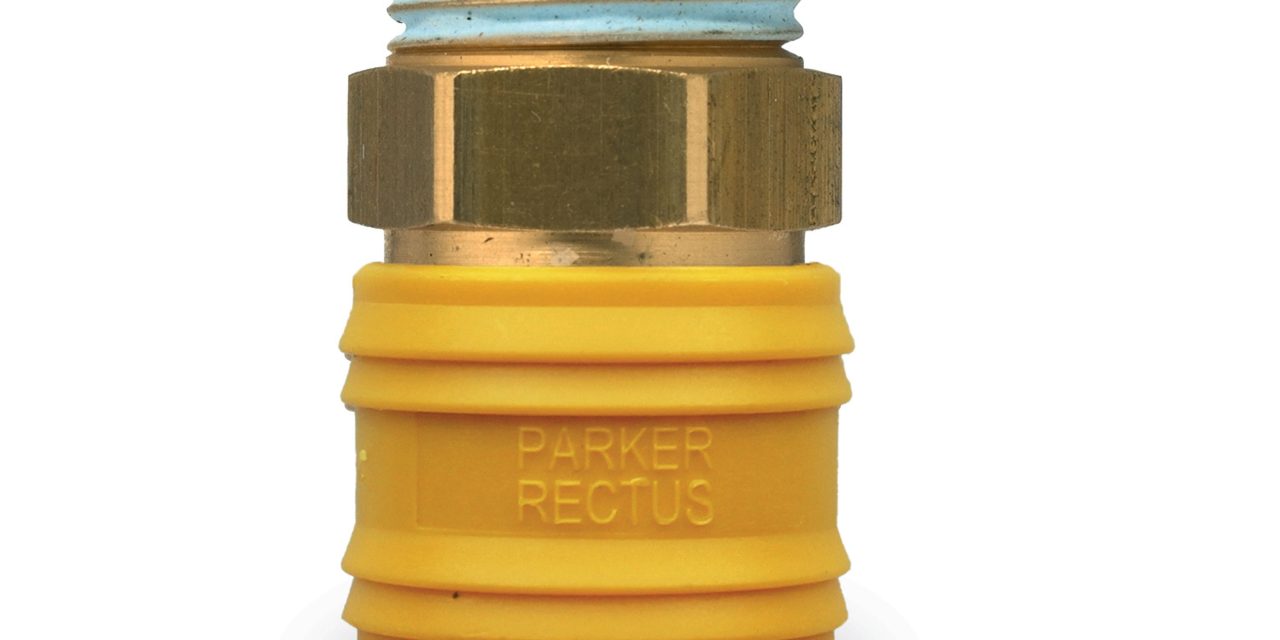 Parker Introduces New Sleeved Design for Rectus Series 26 Couplers for Pneumatic Applications