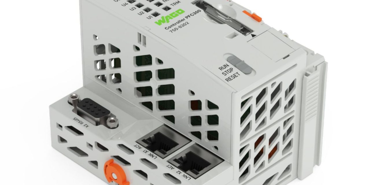 WAGO’s high-performance PFC300 Controller takes automation in its stride