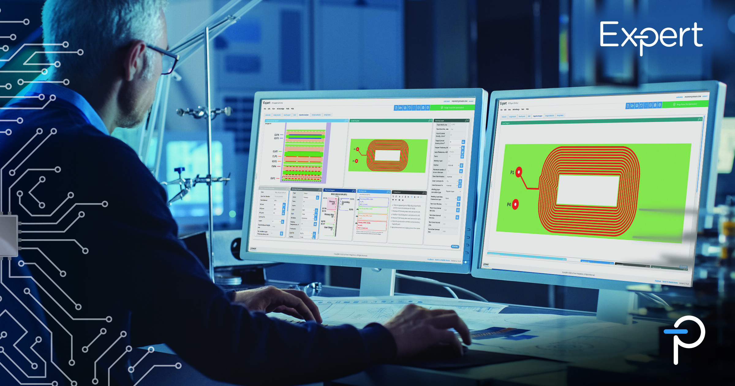 PIexpert Pro PR 2400x1260 091922 002 Power Integrations Debuts Support for Planar Magnetics in PI Expert Power Supply Design Tool