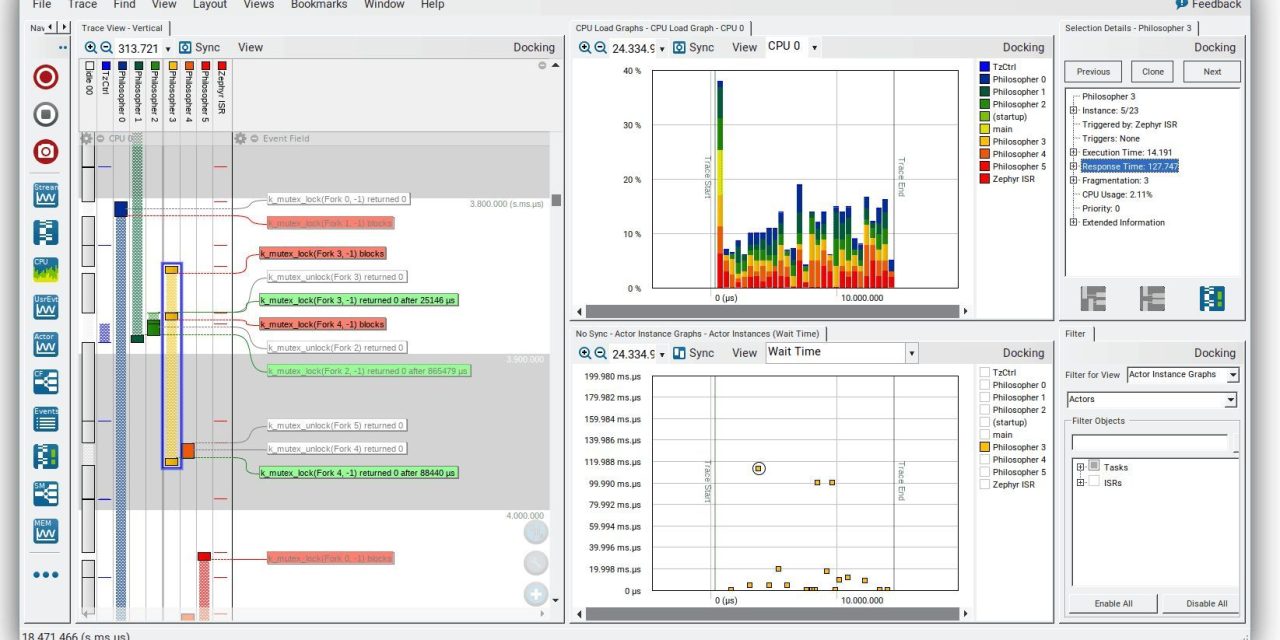 Percepio Announces Tracealyzer Version 4.9 With Major Improvements for Linux Users
