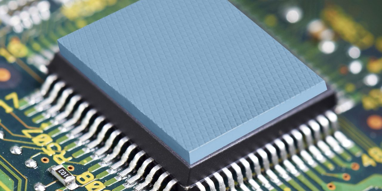New Parker Chomerics 3.0 W/m·K thermal gap filler pad provides excellent rebound and reusability