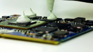 Parker Chomerics EMG CHO THERM A FORM CIP60 Full CHOPH1280 2 Parker Chomerics Develops New Gap Filler as Alternative to Hard-Curing Dispensables for Electronics Cooling