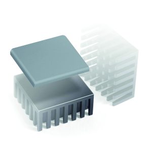 Parker Comerics THERM A GAP PAD 80LO Heatsink CHOPH1123 1 High-Performance Thermal Gap Pad Offers Very Low Oil Bleed