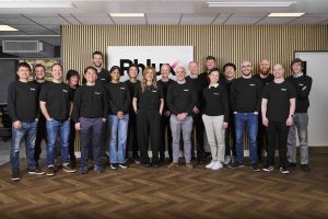 Phlux Team Ben White 5th from left front row Media Phlux Technology Lands £9 million (11.7 million USD) Series A Funding to Take its Noiseless InGaAs IR Sensors to New Markets and Boost R&D