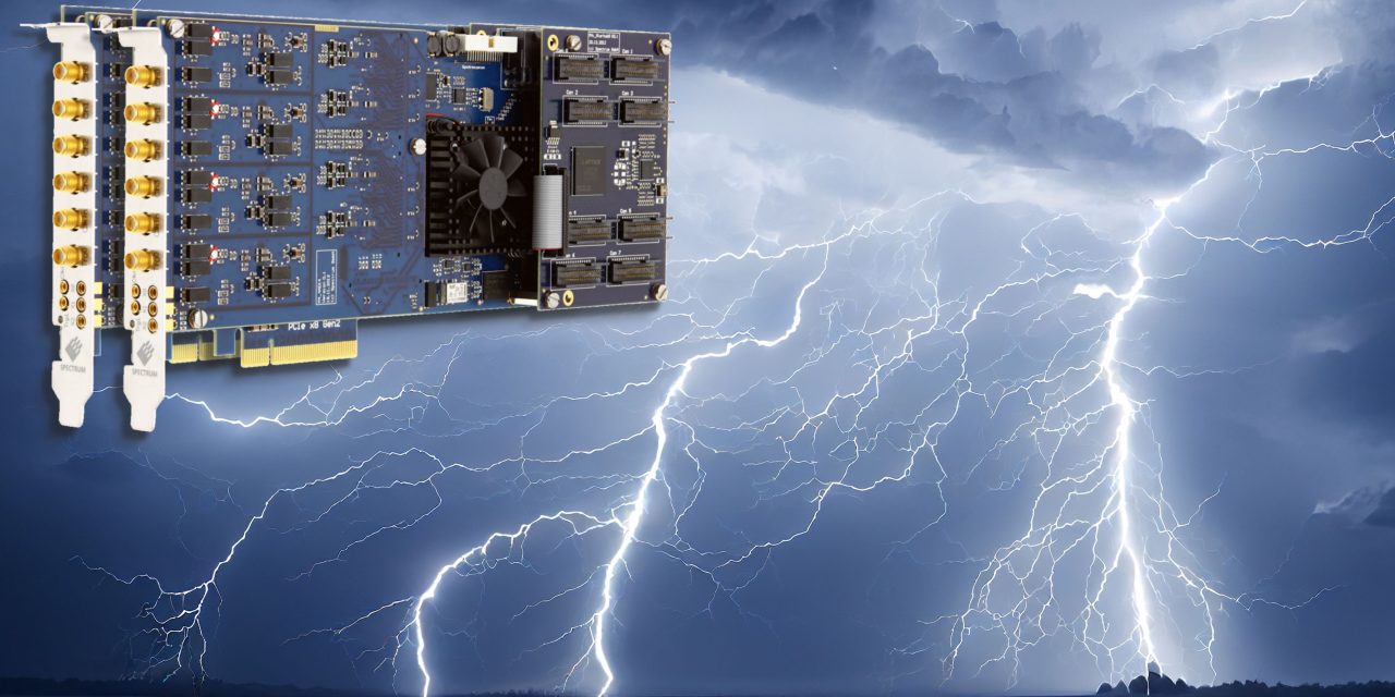 Lightning research with 8-channel digitizer system