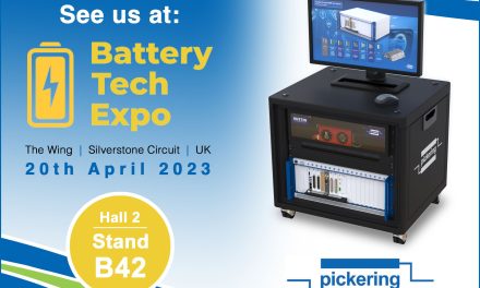 Pickering Interfaces to demo EV BMS test rig at Battery Tech Expo 2023, UK