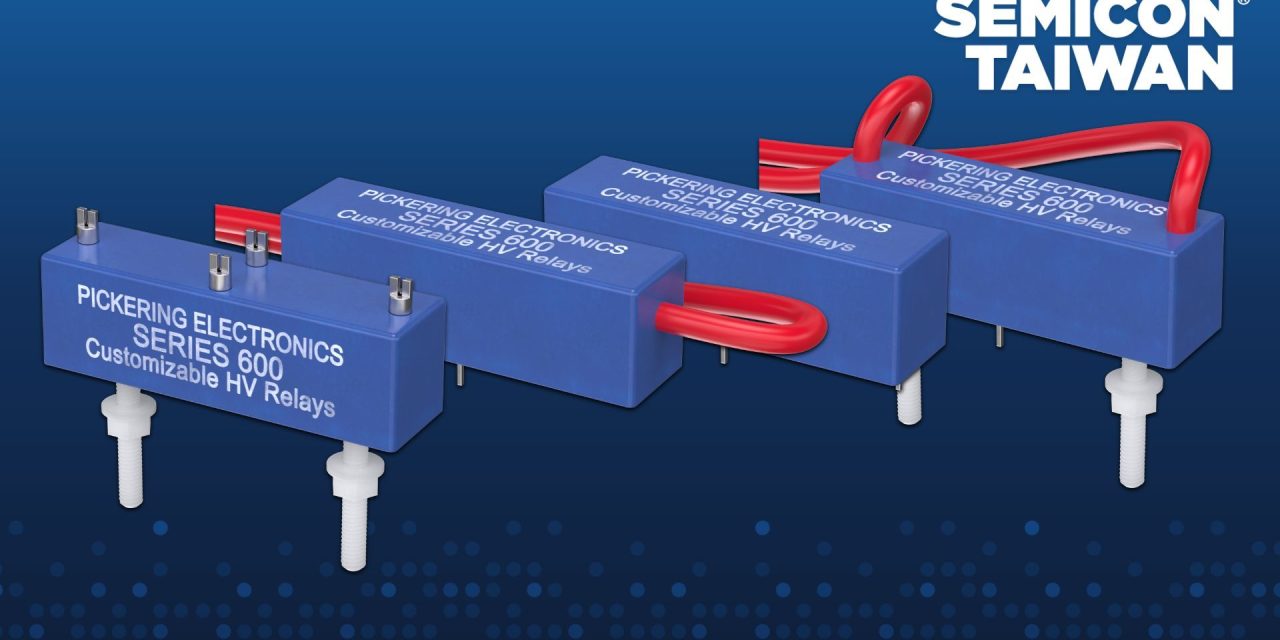 Industry-first 20kV customisable reed relays on show at Semicon Taiwan 2025