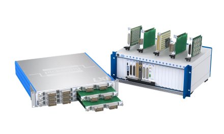 EV BMS test rig demo from Pickering Interfaces on show at The Battery Show Europe 2024, Stuttgart, Germany