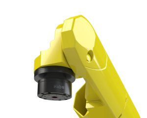 PixONE sensor mounted on an industrial robot small Bota Systems’ PixONE recognised as winner of EDGE Award