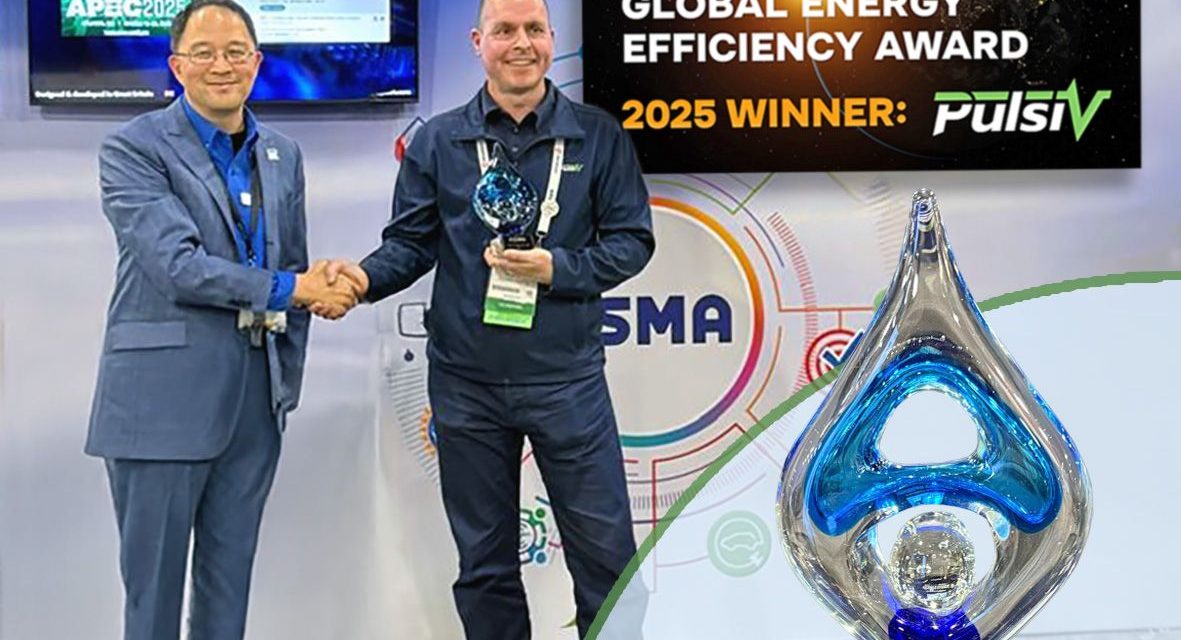 Pulsiv announced as winner of the PSMA’s first Global Energy Efficiency Award