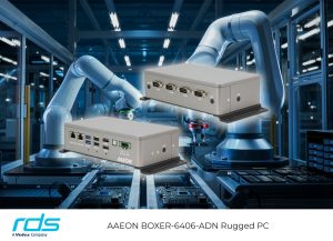 RDS PR Image AAEON BOXER 6406 ADN 11042024 Rugged PC enables power-efficient embedded computing for industrial projects