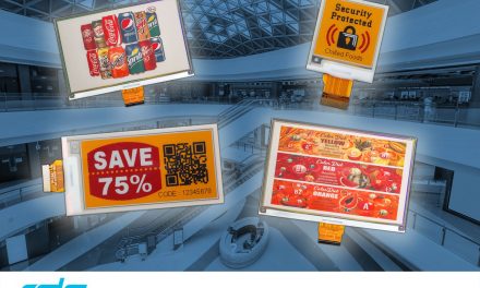 e-Paper displays feature low power Bi-stable display technology