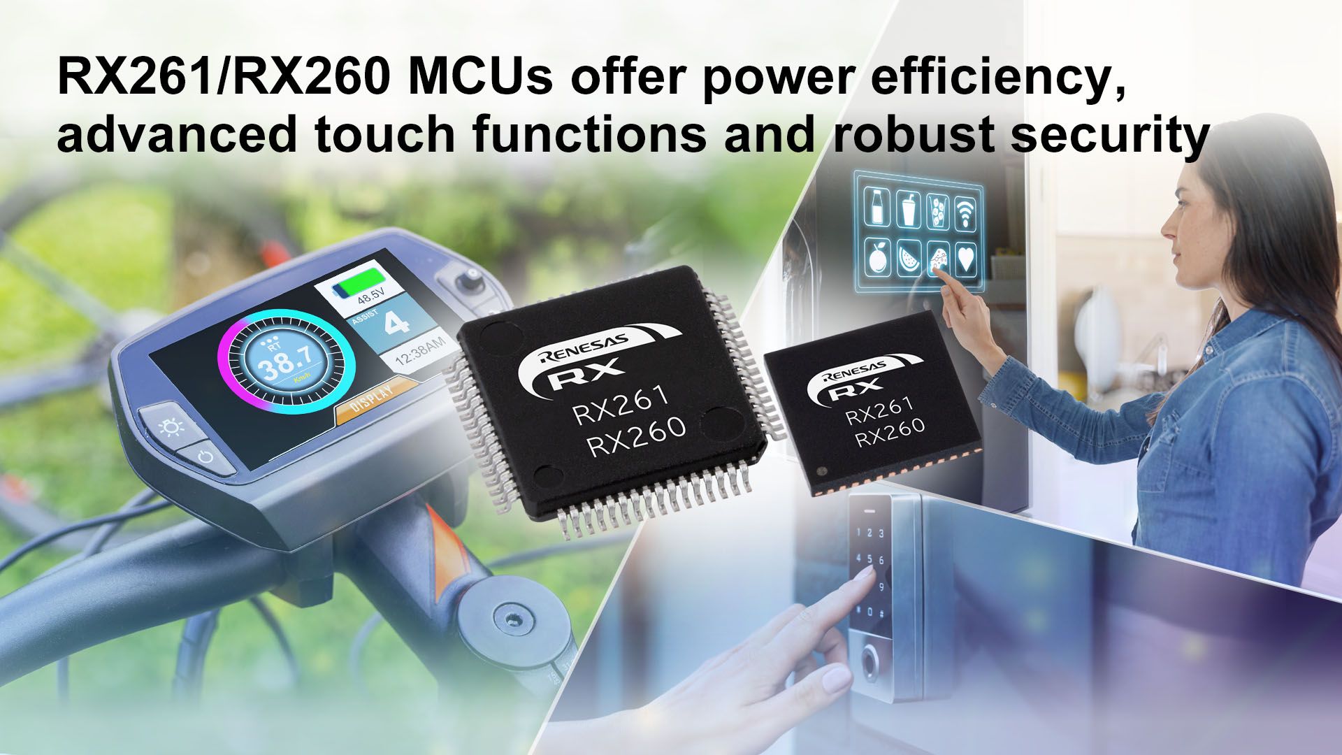 Renesas Introduces New RX261/RX260 Group MCUs with Outstanding Power ...