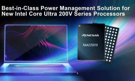 Renesas Collaborates with Intel on Best-in-Class Power Management Solution for New Intel Core Ultra 200V Series Processors