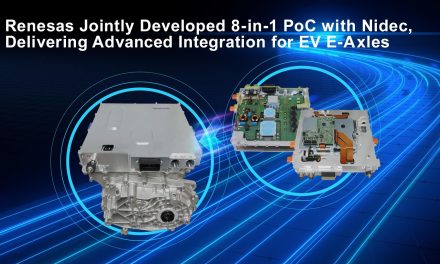 Renesas Jointly Developed World-Class “8-in-1” Proof of Concept with Nidec, Delivering Advanced Integration for EV E-Axles