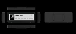 RUT SEEKINK S280EC O Self-sufficient, energy-saving complete solution with integrated control: SEEKINK's 28’ B/W e-paper display solution - now at Rutronik